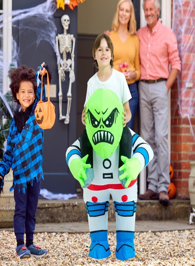 One Casa Blow Up Costume Child,Inflatable Costumes for Kids,Riding Alien Costume,Halloween Costumes for Boys/Girls (7-10YRS) - Image 2